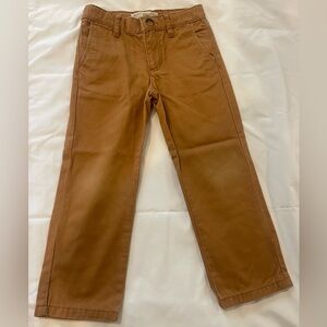 Hope & Henry Twill Chino Pant- Size 4 - Dark Khaki - Excellent Condition
